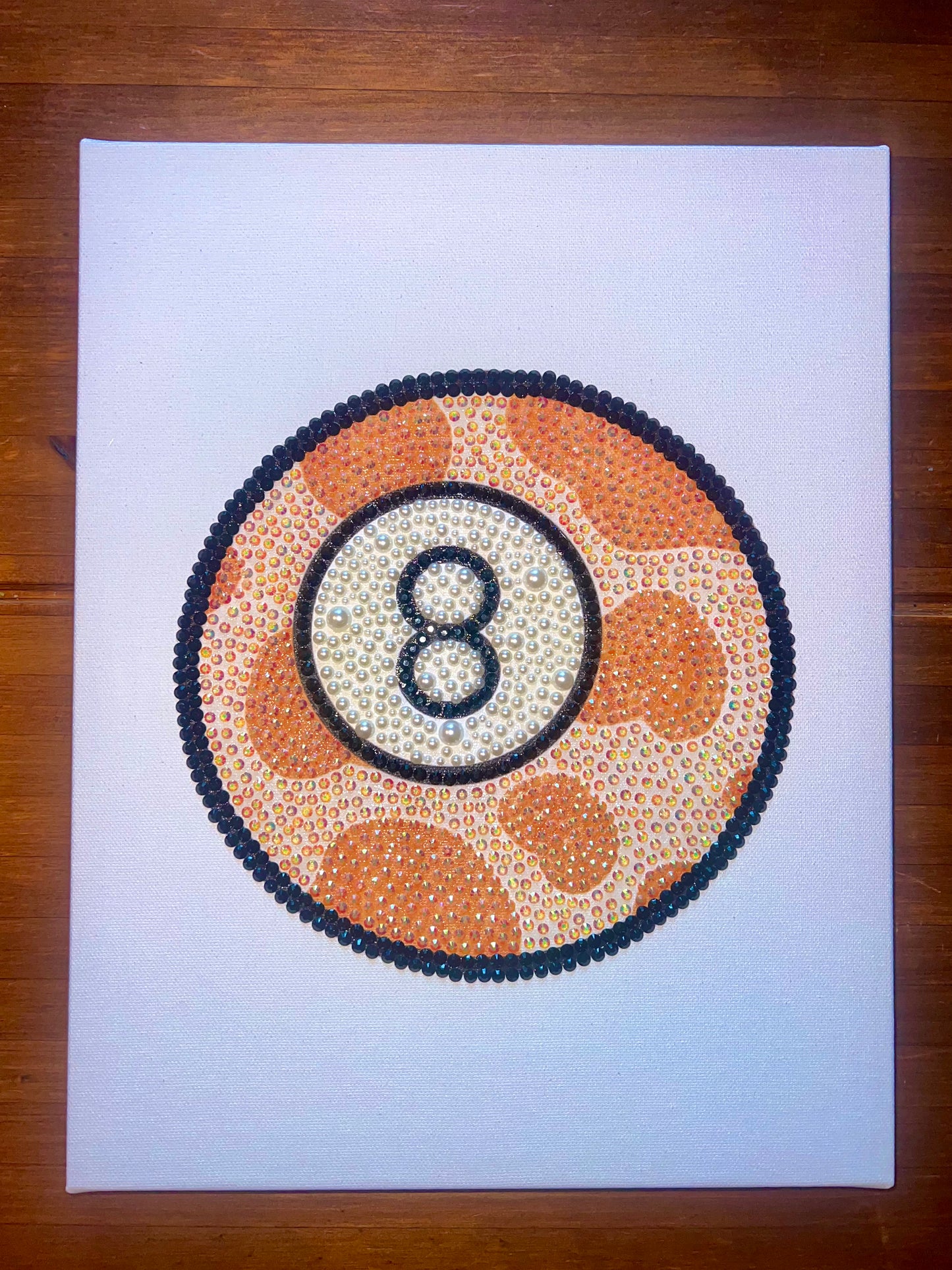 Bedazzled 8-Ball