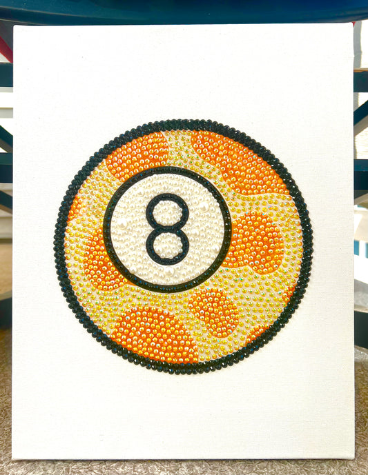 Bedazzled 8-Ball